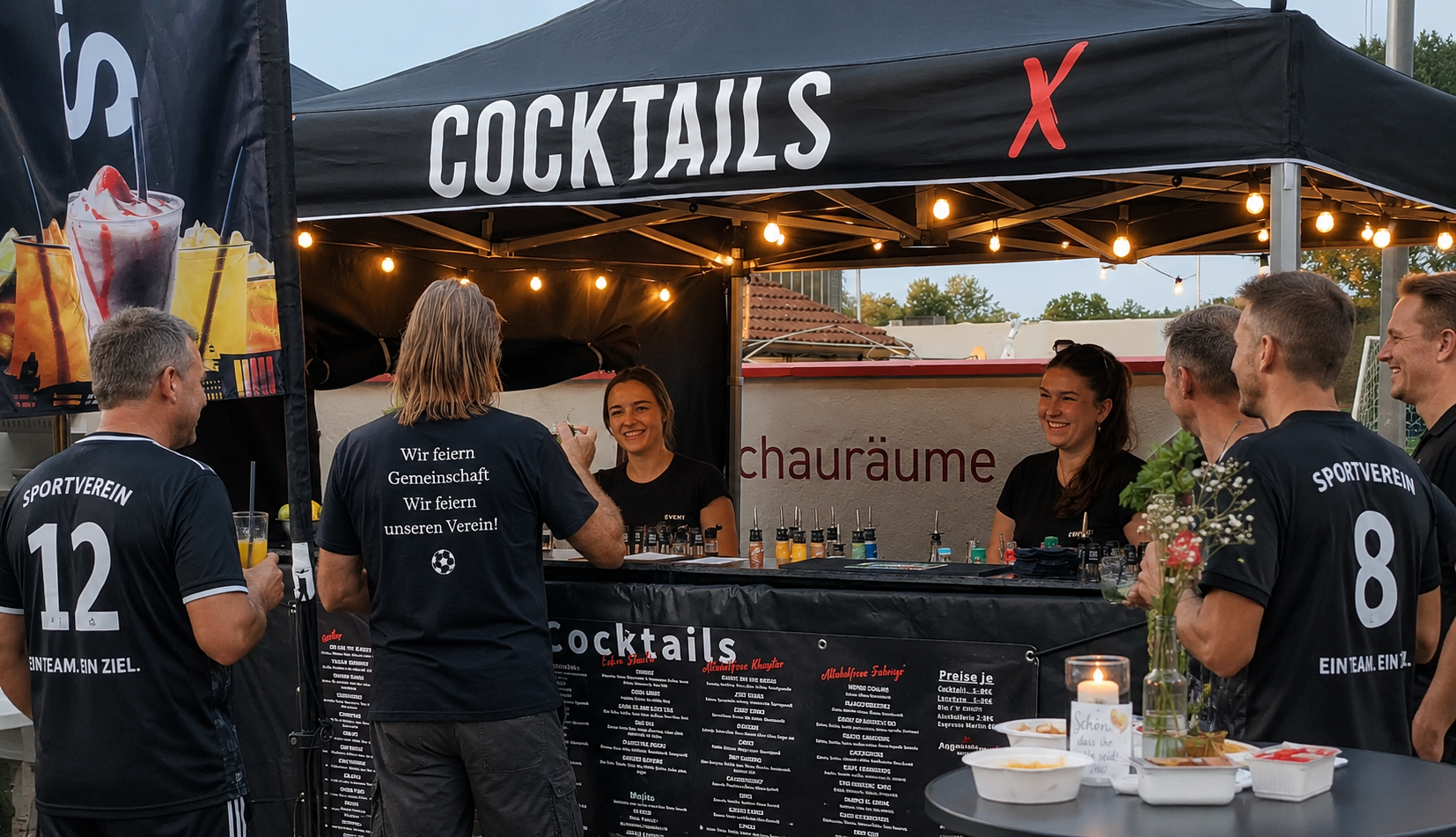 Getraenkecatering fuer Vereine Getraenkecatering fuer Vereine
